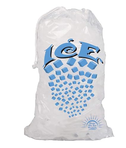 Sacs à glace 9 kg pour éviter les blocs collés au congélateur