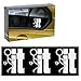 x xotic tech 3pcs 5" Funny Fuck-It JDM Illest Ricer Car Window Die-Cut Graphic Vinyl Decals for SUV Truck Car Bumper, Laptop, Wall, Mirror, Motorcycle