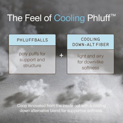 Image of Coop Home Goods Extra Cooling Phluff Pillow Fill for Essence Cooling Pillow