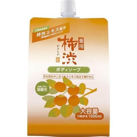 Gel de ducha japonés hidratante y antibacteriano con tanino de caqui y ácido hialurónico Cover