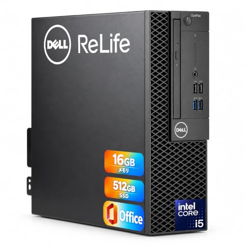 �y�����ςݕi�zDell �f�X�N�g�b�v�p�\�R�� OptiPlex 3060 SFF Core i5-8500 ������16GB �X�g���[�W512GB | MS Office Home & Business 2019���ځAWi-Fi�EBluetooth�Ή��̏ȃX