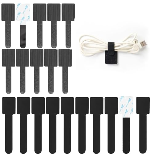 ケーブルクリップ ケーブルバンド マジックテープ 強力 粘着 調整可能 ケーブルホルダー 面ファスナー 両面テープ 剥がせる 机 ダスク下 ケーブル 電源コード 配線 整理 配線止め 結束バンド type-c マウスライン・電源コード・ヘッドフォンケーブル