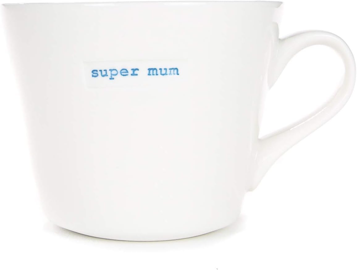 Keith Brymer Jones - Word Range - Ceramic Standard Mug - Super Mum - 350ml