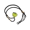 Moldaviet Kristal Ketting, Groene Meteoriet Ketting Kristalsteen Hangers, Onregelmatige Steen Hanger Natuurlijke Kristallen Energie Steen Ketting Geschenk, Elegantie En Schoonheid, 3-5g