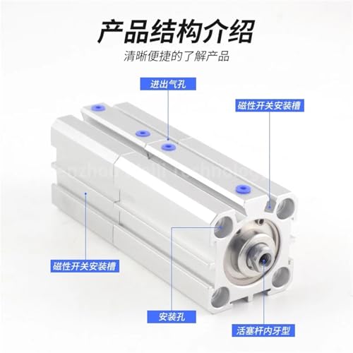 Vérin duplex double résistance SDAT solution gain de place alésage 20 - 4