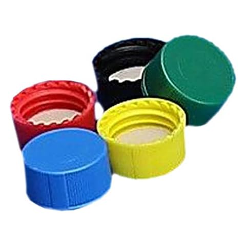 J.G. Finneran 5360-09RB Royal Blue Polypropylene 5360-09RB Polypropylene Solid Top R.A.M. Cap, PTFE/F217 Lined, 9 mm Diameter, 16 mm Length (Pack of 1000) Cover