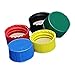 J.G. Finneran 5360-09R Red Polypropylene 5360-09R Polypropylene Solid Top R.A.M. Cap, PTFE/F217 Lined, 9 mm Diameter, 16 mm Length (Pack of 1000)