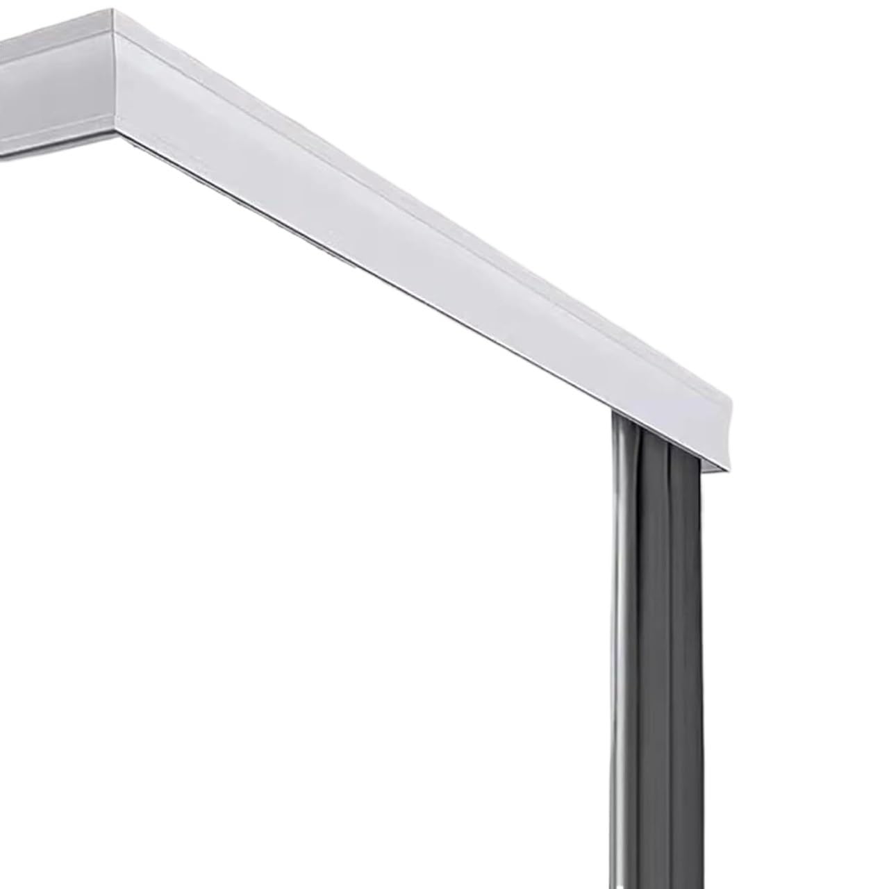 Curtain Track Double Tracks, Curtain Pelmet Box with Double Track Rails Aluminum Alloy Ceiling Mount Multiple Sizes(Ceiling Mount,3.5m(11.5ft))