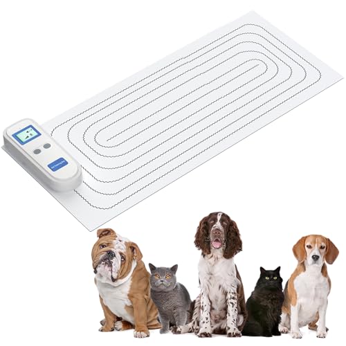 scat mat for cats-Rechargeable-Cat Counter Deterrent Devices -Pet Shock Pad- Dogs & Cats Electronic Repellent mat for Indoor- 3Training Modes- Keep Dog Off Couch chair-door-hallway- bed(20