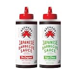 Bachan's Japanese Barbecue Sauce 2 Pack - 1 Original, 1 Yuzu Citrus - BBQ Sauce for Wings, Chicken, Beef, Pork, Seafood, Noodles, and More. Non GMO, No Preservatives, Vegan, BPA free