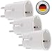 Produktbild SMAHO WLAN Steckdose, Vorteilspack 3er Pack, Alexa und Google Home kompatibel, Smart WiFi Plug mit App Steuerung, Sprachsteuerung, Zeitsteuerung