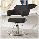 Faites l'expérience d'une qualité fiable avec notre chaise de barbier, dotée d'un acier robuste pour plus de stabilité. L'éponge haute densité de 10,2 cm d'épaisseur offre un confort pendant de longues heures, tandis que le cuir synthétique est imperméable et facile à nettoyer. Améliorée avec des coutures doubles pour plus de durabilité et de résistance à l'usure, cette chaise de salon est un ajout idéal à votre espace de beauté.