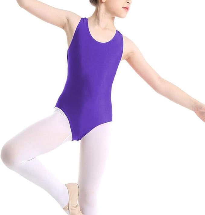 Justaucorps sans manches enfant avec tissu respirant et extensible