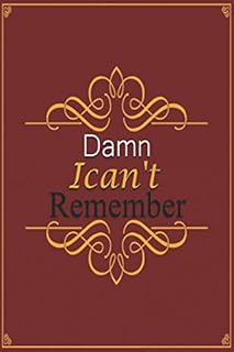 Damn I Can't Remember: password book:Logbook To Protect Usernames, Password and Username Keeper, Internet Websites and Passwords, Alphabetically ... Notebook, Password Book small 6” x 9” vol 11