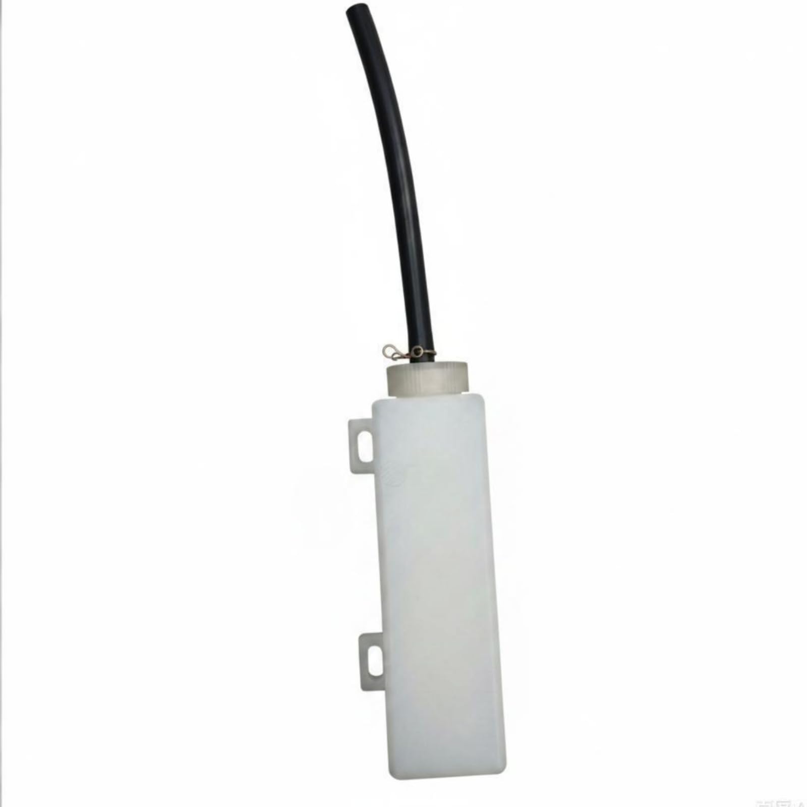 Translucent Motorcycle Coolant Reservoir Mounting Tabs Motorcycle Overflow Reservoir Slotted Holes Coolant Overflow Reservoir Threaded Cap, Left with Kit-image-34