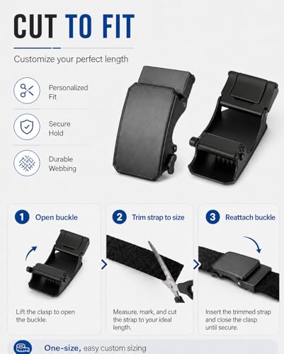 Image of Mens Belt, Tactical Military Utility Rigger Work 1.25 Inch Belts for Men Women with Quick Release Buckle