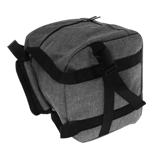 Toddmomy Single Ball Bowling Bag Quilted Padded Tote Bag Sports Equipment Bag Ball Holder for Travel