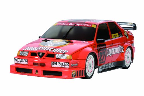 1/10 RC Car Series No.585 Alfaromeo 155 V6 TI Jagermeister (TT-02 chassis) 58585