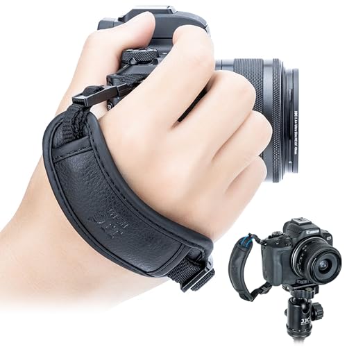 Camera Hand Wrist Grip Strap with Thinner Lanyard for Canon R50 V R50V R100 R10 R6V R5 R6 Mark II V for Fujifilm X Half GFX 100 II Coolpix P1100 for Panasonic Lumix L10 S1II S1IIE S1RII FZ80D S5IIX S9