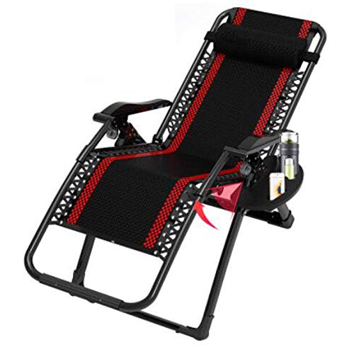 Chaise longue surdimensionnée avec dossier réglable pour soulager le dos