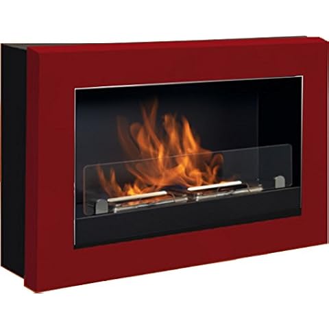Tecno Air System Treviso - Fireplace (65 cm, 18 cm, 45 cm, Red) Cover