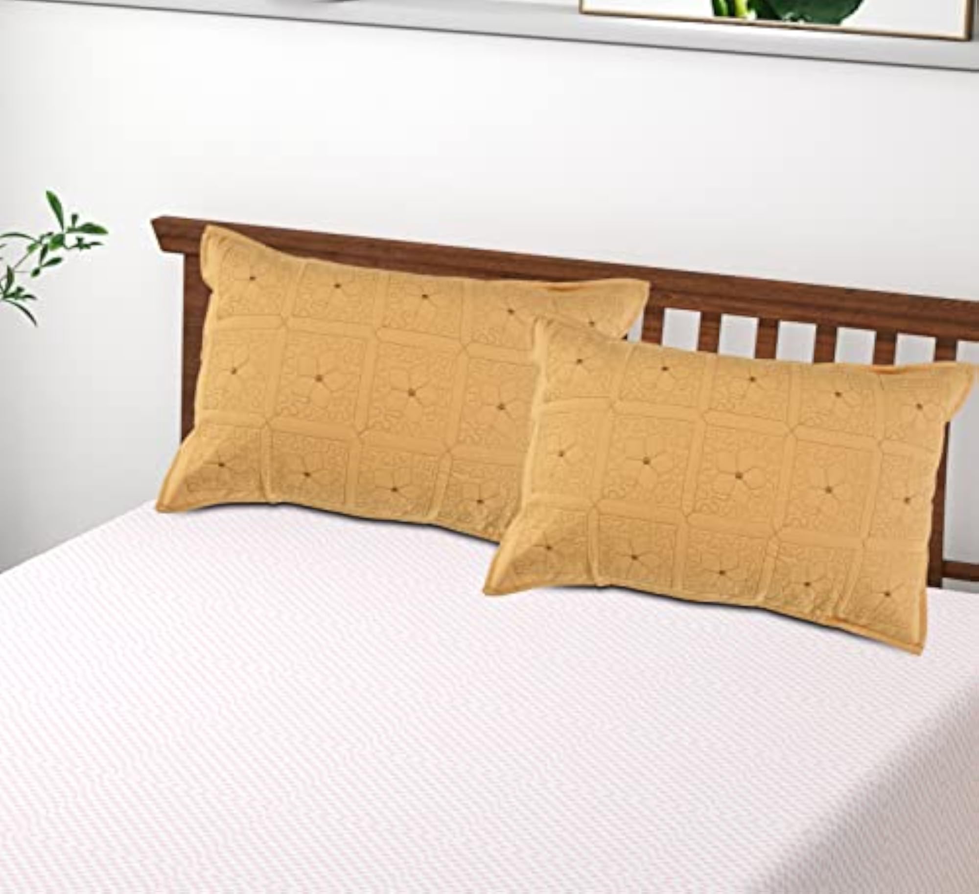 Stylish Cotton Pillow Covers, Set of 2 Pieces