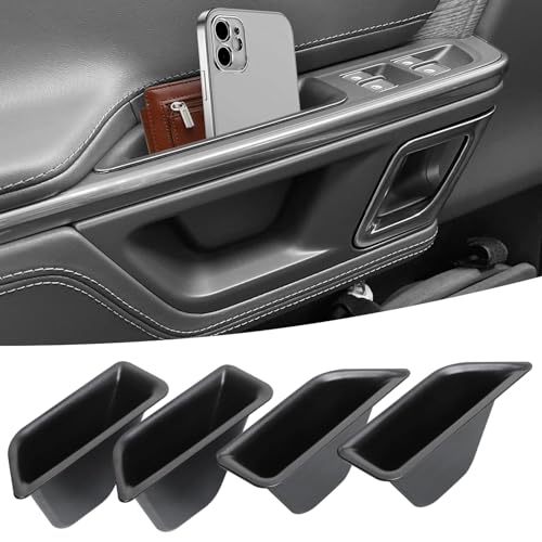 EVGoXMods Door Handle Storage Organizer Compatible with 2025 Rivian R1T ...