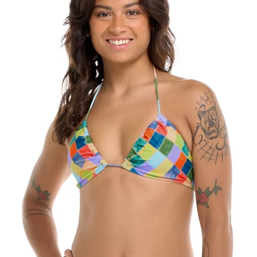 Haut de Bikini Triangle Body Glove Luana en Tissu Premium Dos Nu