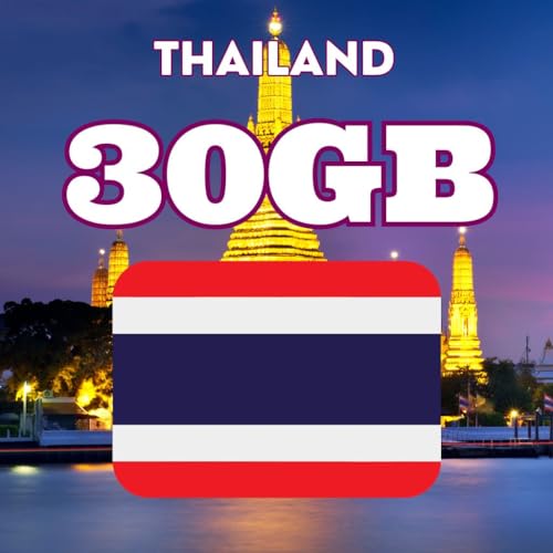 eSIM Thaïlande internet mobile data 30 Go et forfait appels inclus