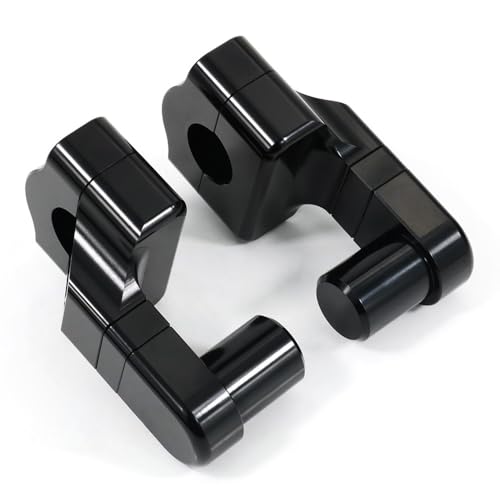 Rehausseur guidon universel moto 22mm 7/8 risers rotatifs pour ER6N Z750 Z1000 KLR650