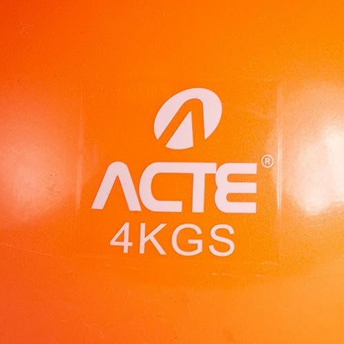 Acte, Bola de Pilates com Bomba de Ar T9-45 - Laranja