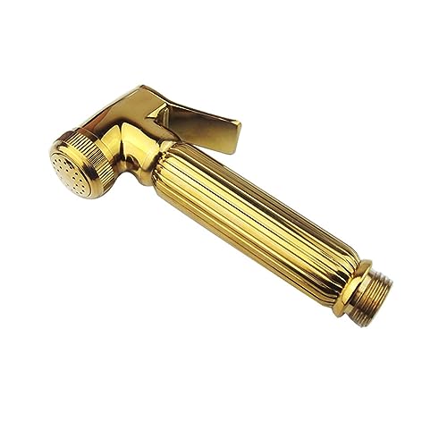 Accesorios de baño grifo de bidé dorado para limpieza íntima sin papel 2