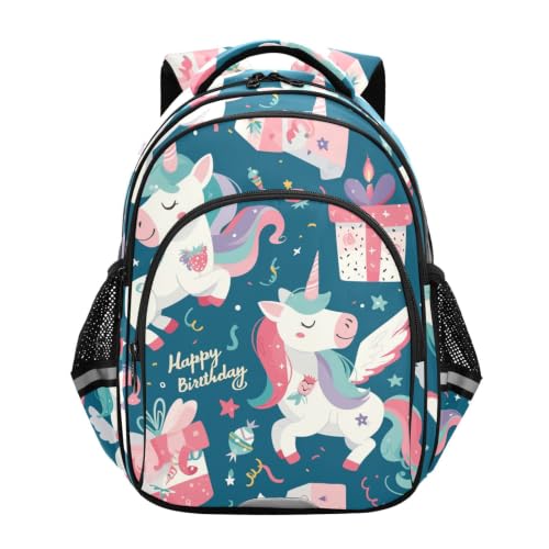 Sac à dos enfant licornes colorées pour l'école