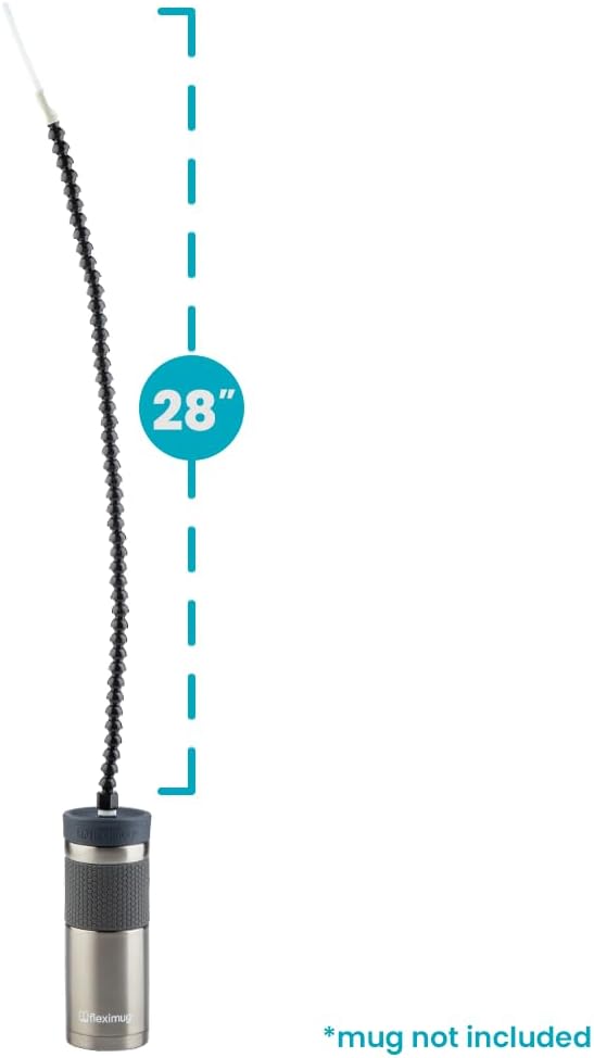 Fleximug Hands Free Drinking Mug Replacement Straw (28")