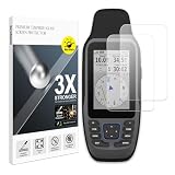 DuroShield Anti Glare Tempered Glass Screen Protector for Garmin GPSMAP 79s 79sc marine GPS navigator 3' Display Anti Fingerprint 9H+ Hardness with Aluminum Reinforcement [2 Pack] (Matte)