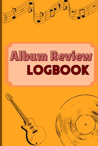 Album Review Logbook: 120-Page Music Journal for Vinyl Collectors & Audiophiles | 6x9 Inches Track Track Ratings, Overall Stars, Notes & Mood | Perfect Gift for Music Lovers image 2
