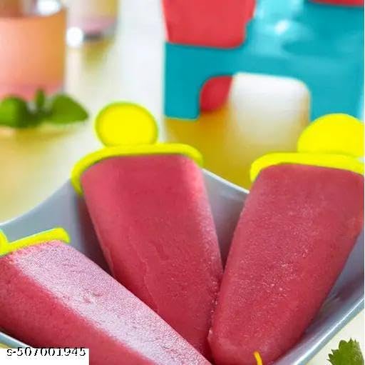 Image of KP International Kulfi Maker for Children and Adults | Homemade Candy Mould, Popsicle Moulds and Ice Candy Maker1PIS /BLUE /STAND /CANDY /416 KP1715