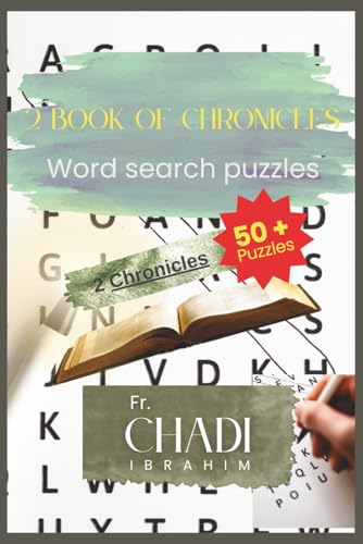 2 Book Of Chronicles: Word Searches with Easy to Read Print about Bible�fs Book, for Christian and not, 2 Chorinicles and More | 