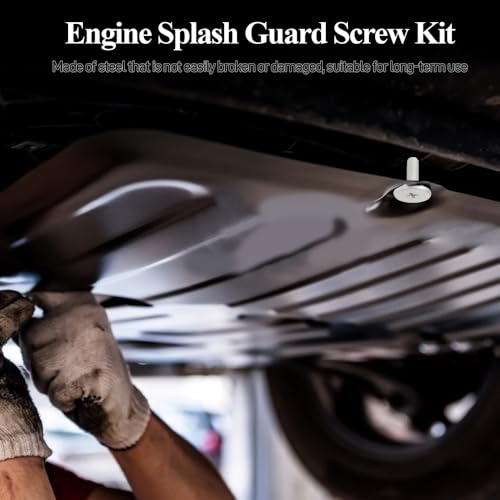 Image of HAOBO 14PCS Engine Lower Cover Pin Screws, Engine Splash Shield Hardware Screw and Access Clip, Engine Case Guards Compatible with Honda Accord Civic, Replace #90674-TY2-A01 90105-TBA-A00 (K2-14PCS)