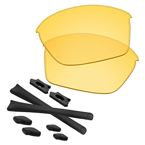 Image of Flak Jacket Lenses & Rubber Kits Replacement for Oakley Sunglasses Polarized