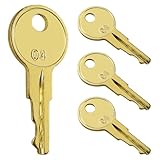B04 Keys for Tool Chest and Cabinet Locks Fits Hus-ky Tool Box Home De-pot Hud-son De-walt Toolboxes 4 Pack
