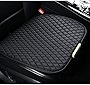 Leather Car Seat Cover/Protector, Car Seat Cushion, Comfortable, Compatible with 90% Vehicles, Cars, SUVs, Car Interior Accessories for Men and Women (Black)