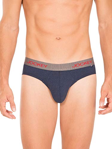 Image of Jockey US59 Men Super Combed Cotton Elastane Solid Brief (Pack of 2)