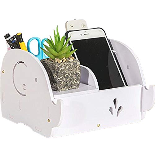 Cell Phone Stand, HomJoy Elephant Pencil Holder with Phone Holder Desk Organizer Desktop Pen Pencil Mobile Phone Bracket Stand Storage Pot Holder Container Stationery Box Organizer