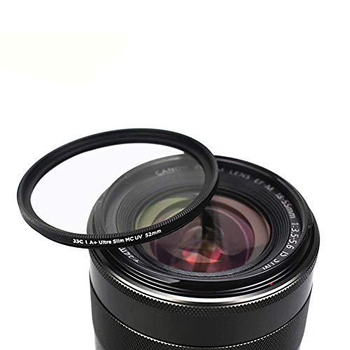 JJC Ultra Slim MC A+ UV Filter 52 mm, Black - Image 2