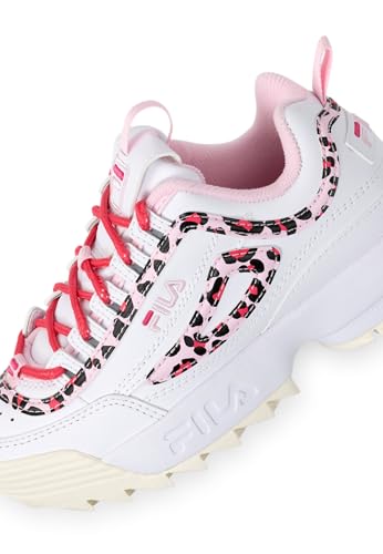 FILA Disruptor P Teens Baskets Blanches Fille et Ado Décontractées - 6