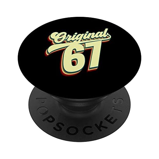 1967 Cumpleaños Original 67 PopSockets PopGrip Intercambiable