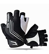 Guanti Palestra Uomo Guanti For Sollevamento Pesi Guanti Da Allenamento In Palestra Gel Di Silice Manopole Antiscivolo For Fitness For Uomo Donna Manubri Pull-up Allenamento Della Forza(1 Pair Black - Foto 9