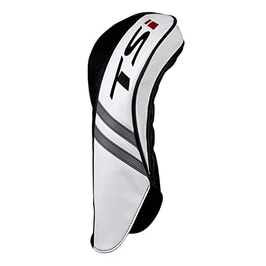 New Titleist Golf TSi Driver Headcover Leather Cover - Black White Red
