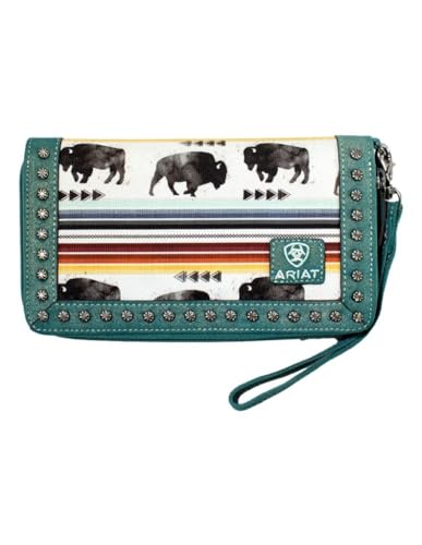 Sac à main Ariat femme imprimé Buffalo grand cabas taille unique